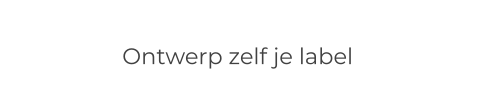Langwerpig labeltje met boorgaatje