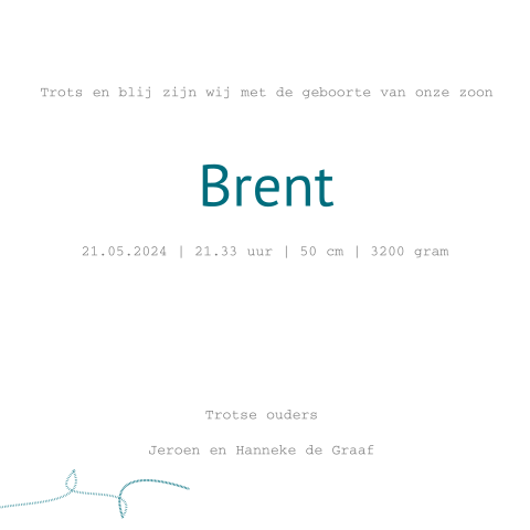 Kaart binnenkant