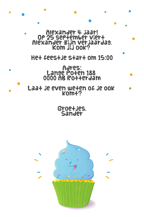 Kaart binnenkant