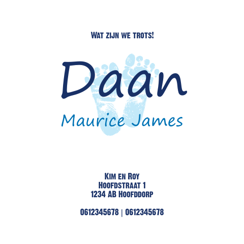Kaart binnenkant