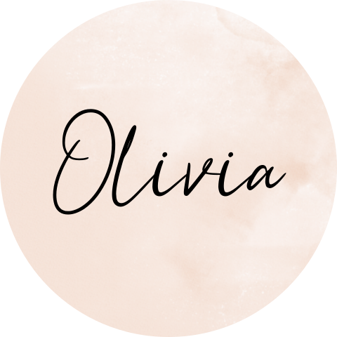 Sluitsticker roze watercolor