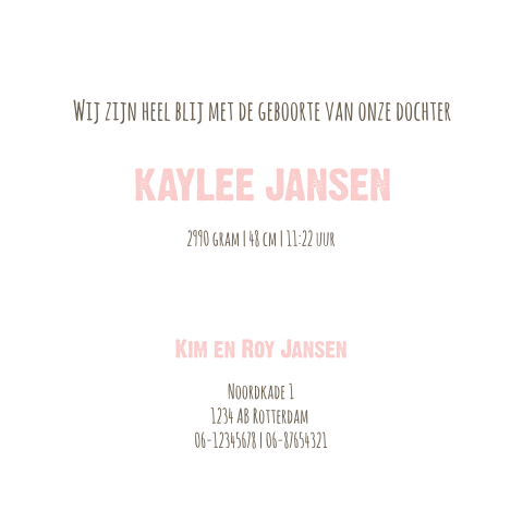 Kaart binnenkant