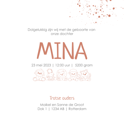 Kaart binnenkant