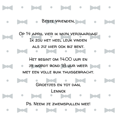 Kaart binnenkant