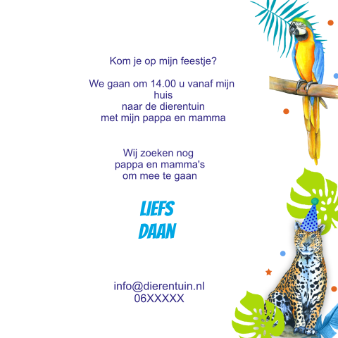 Kaart binnenkant