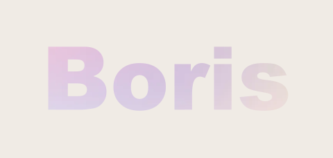 Modern panorama geboortekaartje jongen