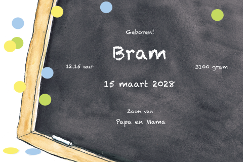 Kaart binnenkant