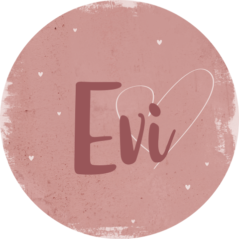 Sticker vintage-look achtergrond met hartje