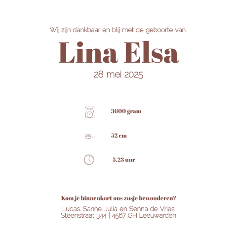 Kaart binnenkant
