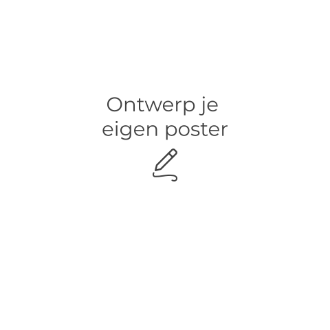 Poster zelf ontwerpen met foliedruk