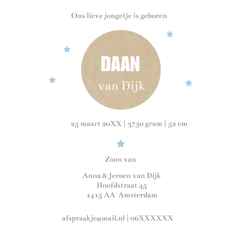 Kaart binnenkant