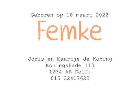 Kaart binnenkant