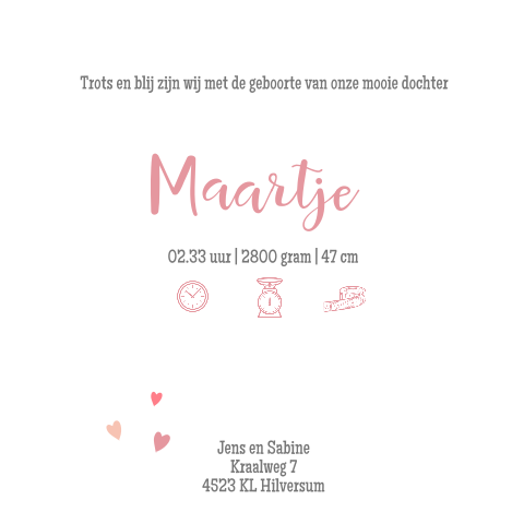 Kaart binnenkant