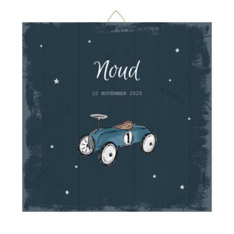 Tegel Stoer en vintage houtlook en auto