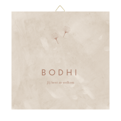 Tegeltje ginkgo bladeren