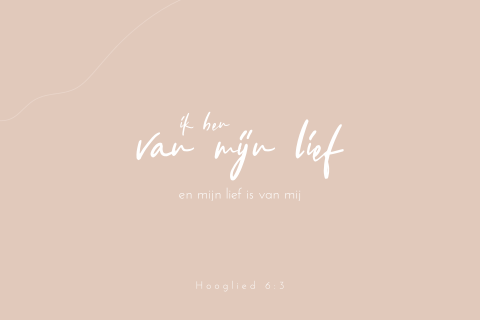 Christelijke wenskaart huwelijksjubileum 'Ik ben van mijn lief'