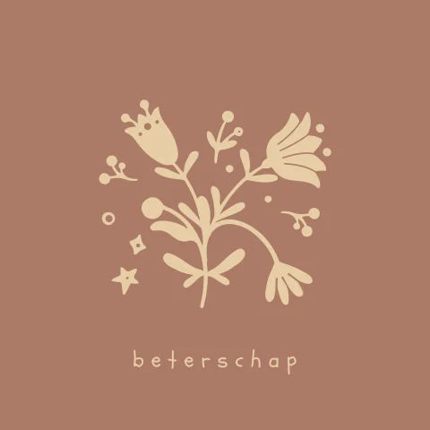 Wenskaart beterschap folklore