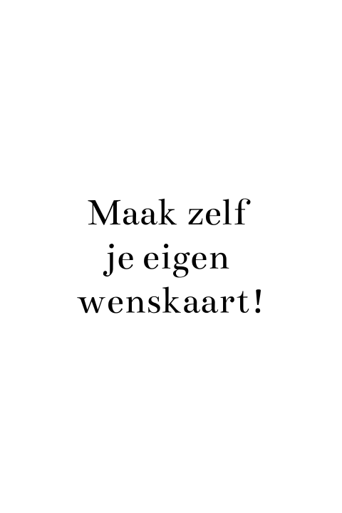 Zelf een rechthoekige staande wenskaart maken