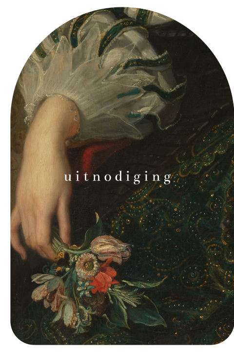 Uitnodiging jubileum kunstwerk Rubens