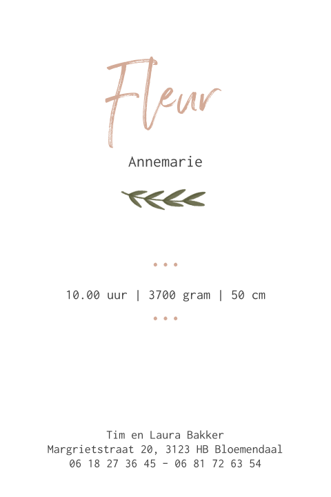 Kaart binnenkant