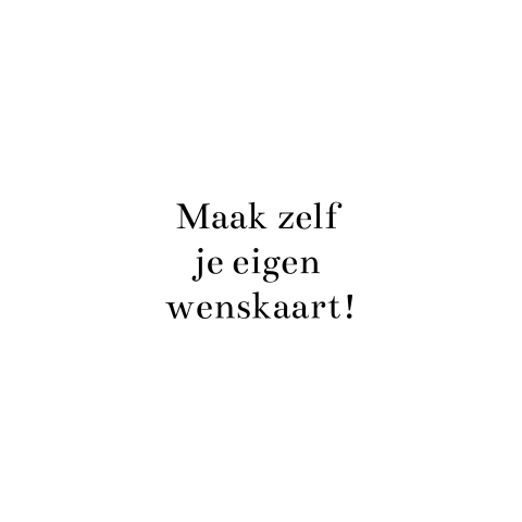 Zelf een vierkante wenskaart maken