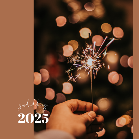 Wenskaart nieuwjaar met eigen foto