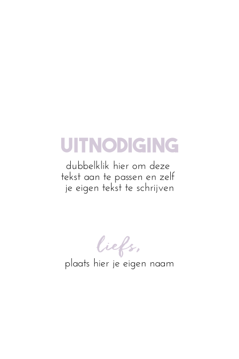 Kaart binnenkant