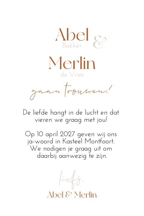 Kaart binnenkant
