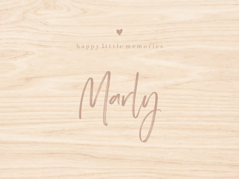 Memorybox voor alle kraam herinneringen