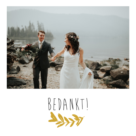 Bedannkkaart Takje olijf