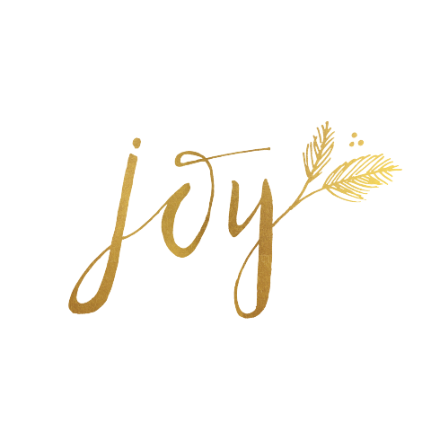 Kerstkaart Joy