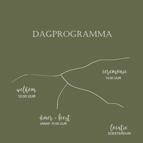 Dagprogramma watercolor bloemen