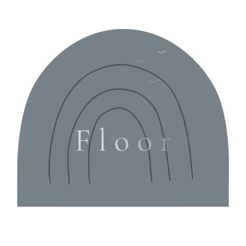 Geboortekaartje stans Regenboog vorm vogels