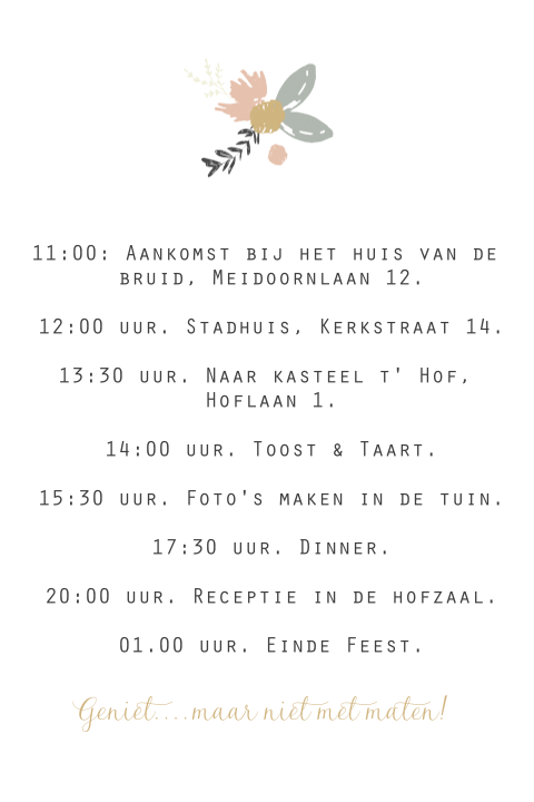Kaart binnenkant