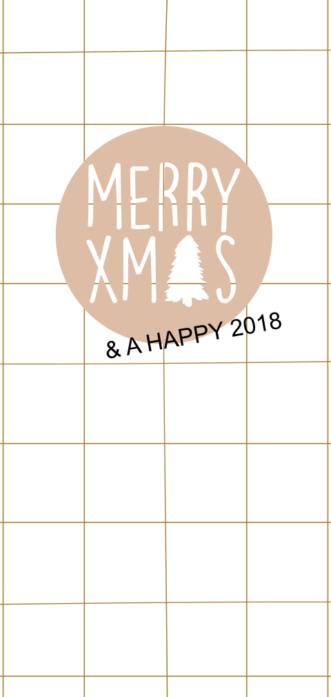 Kerstkaart Merry xmas