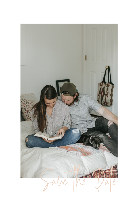 Save the Date foto roze