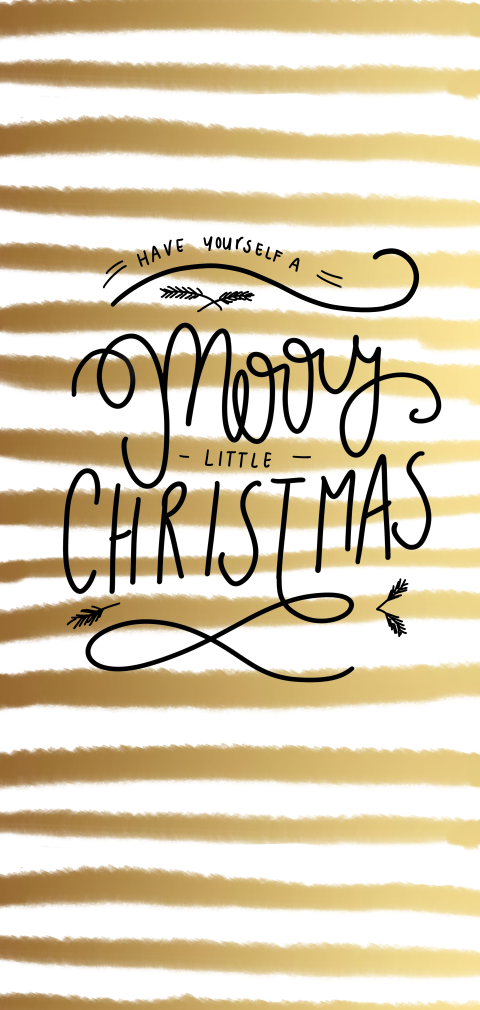 Kerstkaart Merry Christmas