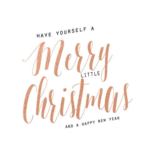 Kerstkaart tekst merry