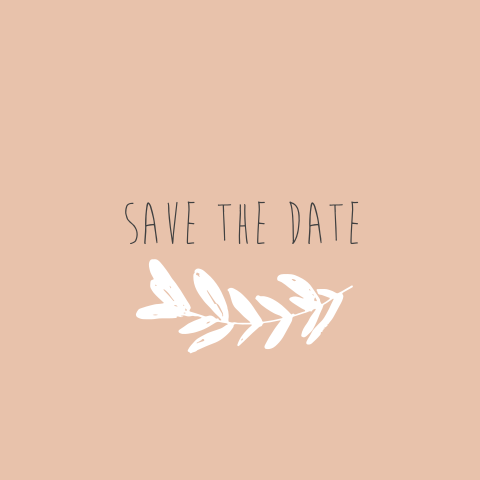 Save the Date Takje olijf