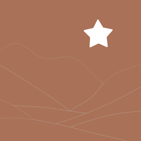 Kerstkaart Ster stans