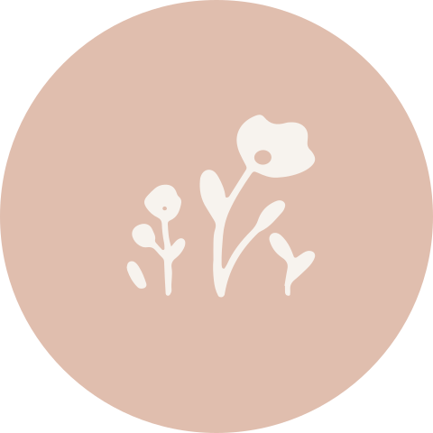 Sluitzegel bloemen roze