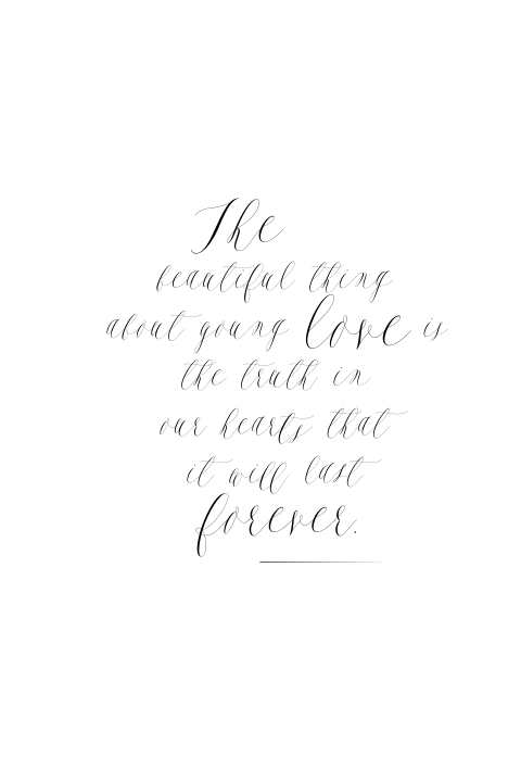 Menukaart Typografie Chique