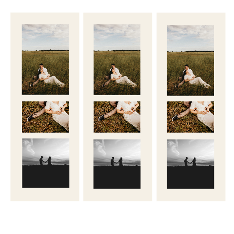 Foto label kaart