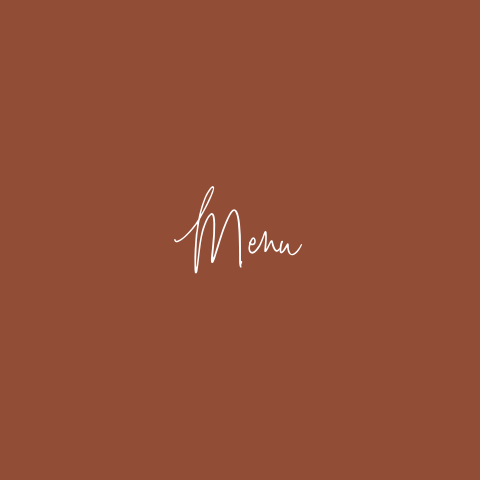 Menu kaart oud rood