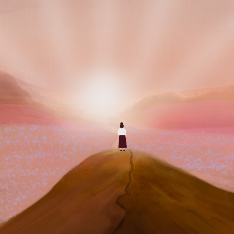 Tegeltje volg het Licht