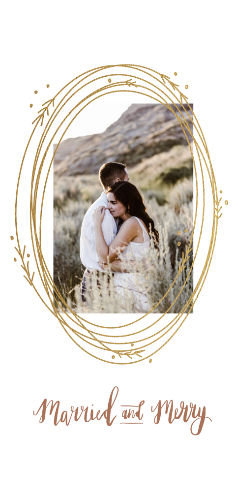 Save the Date merry and bright 