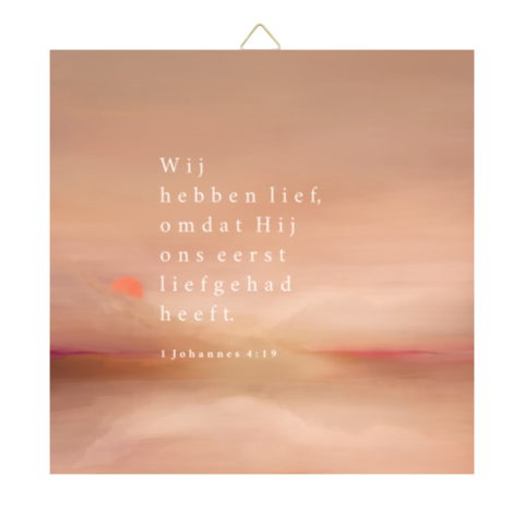 Tegeltje bijbeltekst