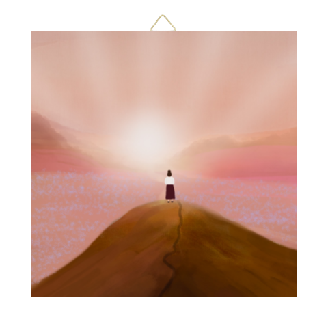 Tegeltje volg het Licht