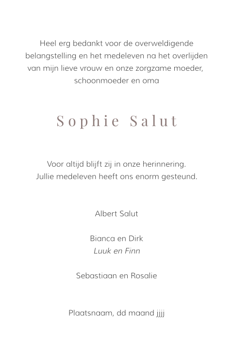 Kaart binnenkant