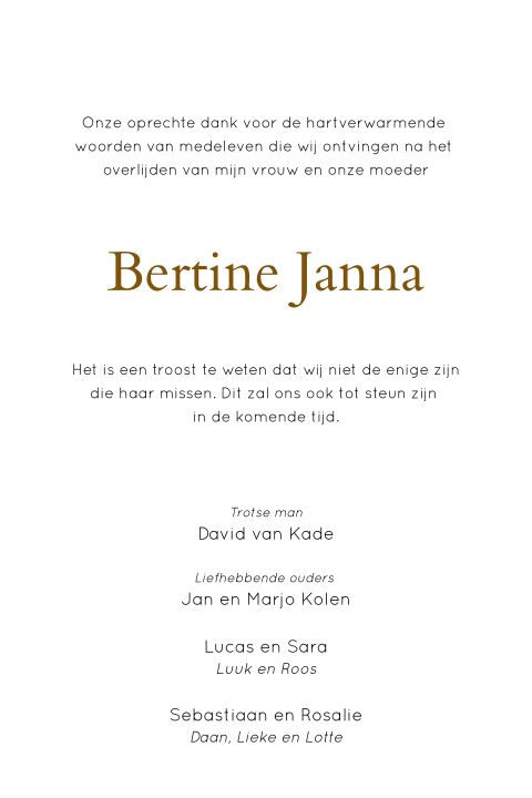 Kaart binnenkant